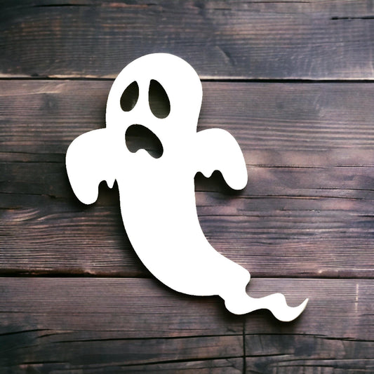 Wooden Ghost Shapes - Laser Cut MDF Plywood Craft Blanks - Bulk Wholeesale Available